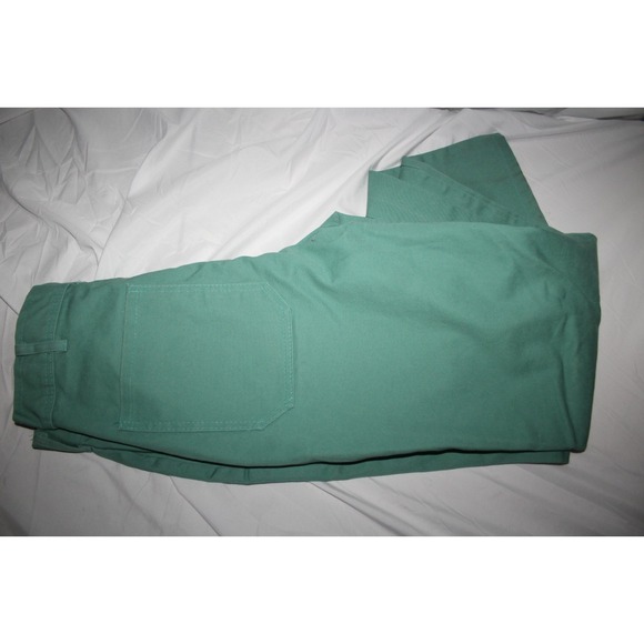 TILLMAN WESTEX FR-7A Men's 34 X 34 Green Flame Resistant Cotton Work Pants - Picture 6 of 7